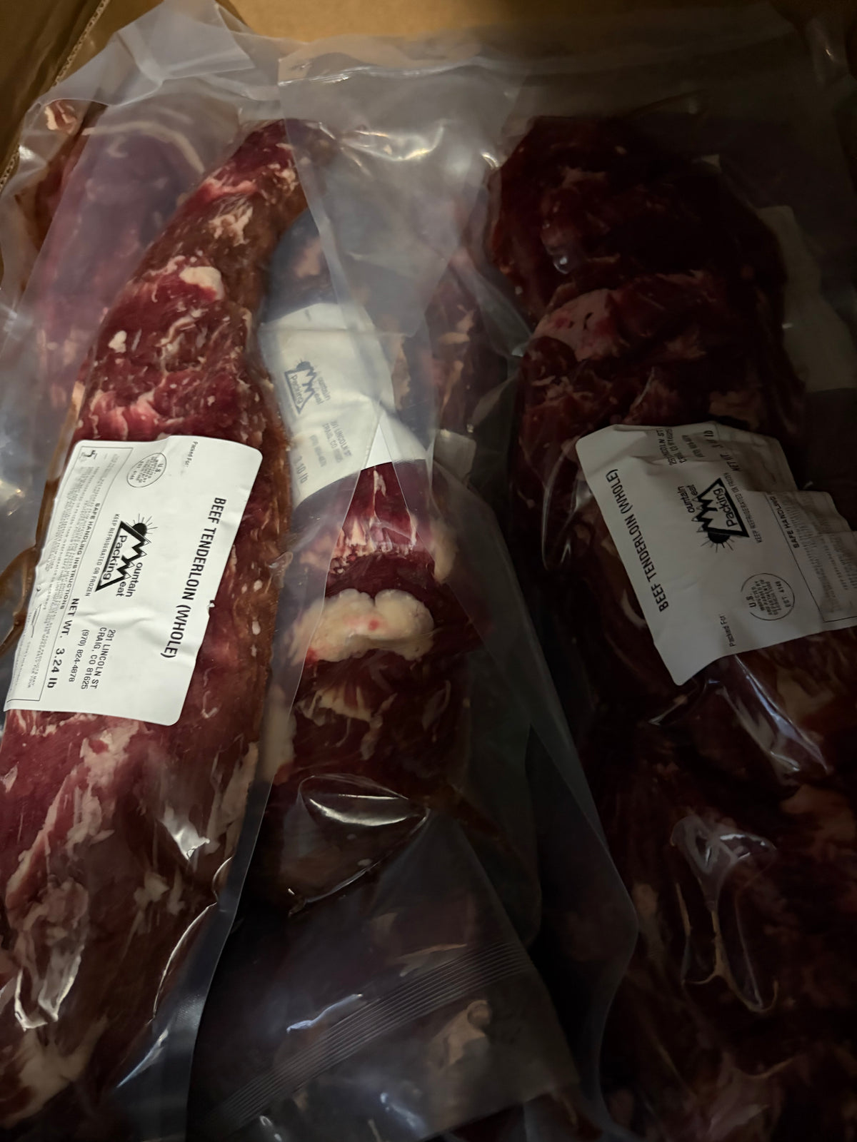 Whole Beef Tenderloin [DEPOSIT]